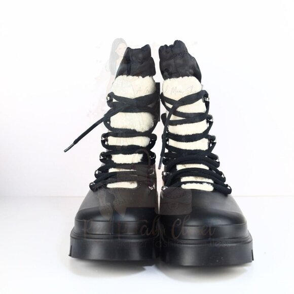 Marc Fisher Ltd. Women's Faux Fur Weatherproof Boots Black Size 6- 0339 - Picture 4 of 15